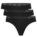 Bamboe seamless strings Amber 3 - pack dames | Bamboo Basics - Underwear - Bamboo Basics - underly