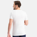 Bamboe slim fit T-shirts Vigo diepe V - hals 2 - pack | Bamboo Basics - T-shirts - Bamboo Basics - underly