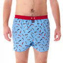 McAlson Boxershorts Heren – Raceauto Lichtblauw – 100% Katoen - Underwear - McAlson - underly