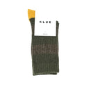 Wollen sokken van merinowol met strepen – warm | KLUE - Socks - Klue - underly
